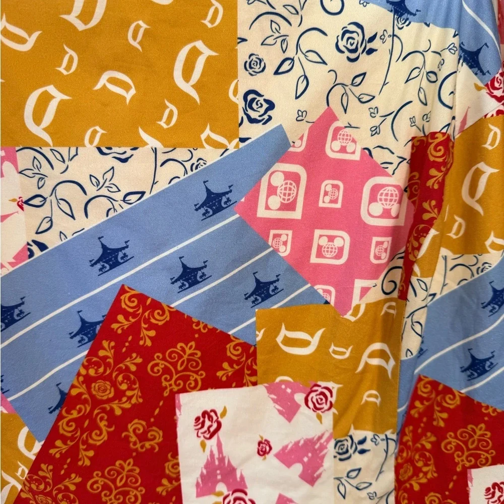 Disney parks Colorful Patchwork Dress - Picture 5 of 9